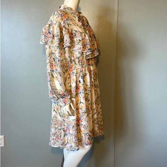 Eloquii floral long sleeves dress , size 18 - Picture 7 of 12